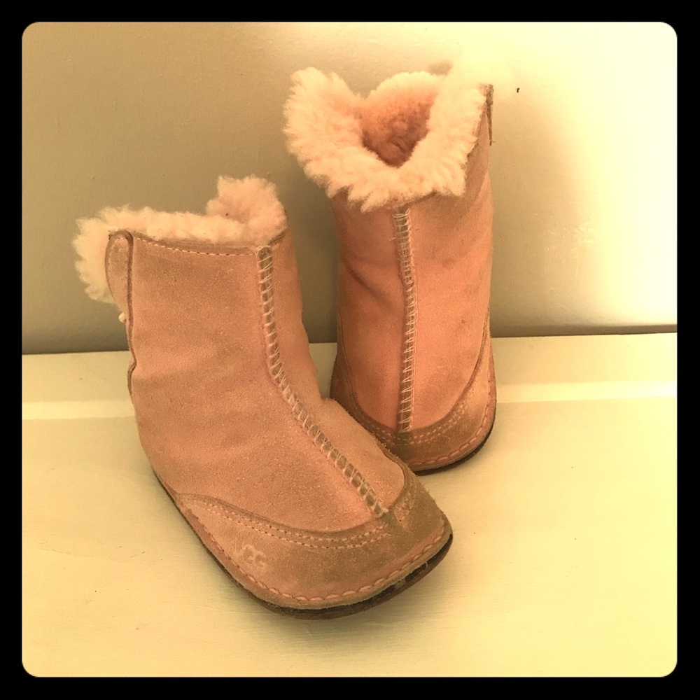 UGG boots, pink, infant/toddler girl